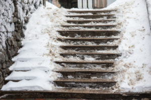 Slippery Ice and falls